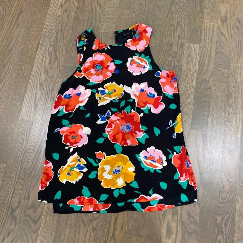 Who what wear floral tank size s